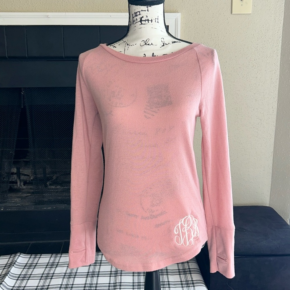 🩵5 FOR $10 SALE🩵Monogrammed TBB Long Sleeve Top Jordann I Love Jewelry